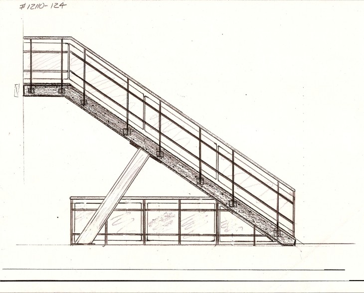 Staircase Concept Drawing