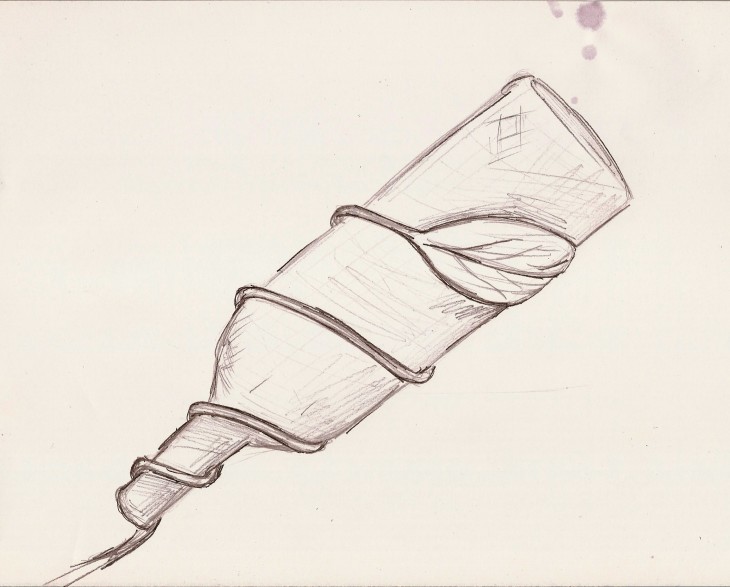 Wine Rack Sketch