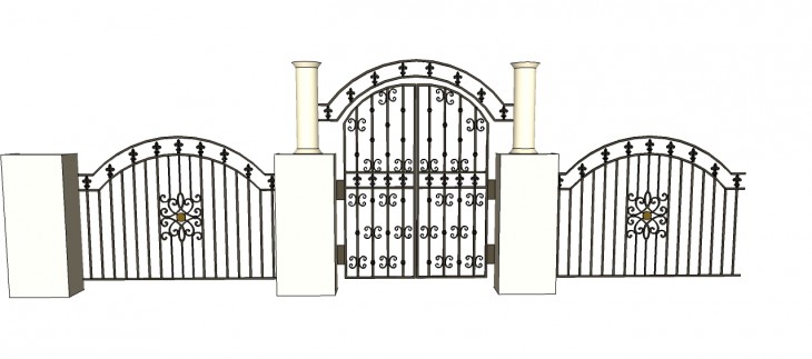 3D Fence and Gate